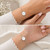 Ellie's Dainty Silver Custom Bracelet Adjustable