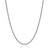 3mm Polished Stainless Rope Neck Chain 24 inch