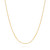 Adjustable Gold Plated Stainless Rolo Neck Chain 18-20 inch