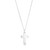 Sterling Silver Engraved Cross Pendant