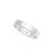 4mm Sterling Silver Stackable Engraved Rings