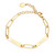 Engraved Bracelet Yellow Gold Bracelet