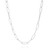 Silver Paper Clip Necklace No Tag