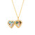14k Gold Filled I Love You Heart Locket