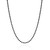 Black Plated 2.4 mm Stainless Bead Chains