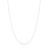 Sterling Silver Necklace 15 inch with 2 inch ext