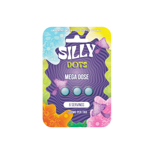 Silly Dots Mega Dose 1200mg 3 Pack Silly Dots Mega Dose 1200mg 3 Pack