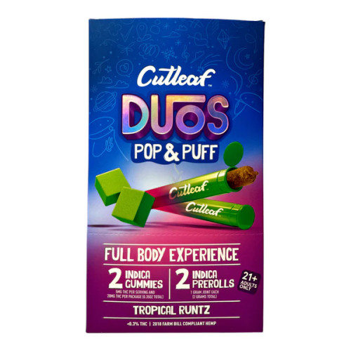 Cutleaf DUOs Pop & Puff Tropical  Kush Indica
