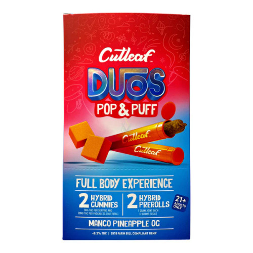 Cutleaf DUOs Pop & Puff Mango Pineapple OG  Hybrid