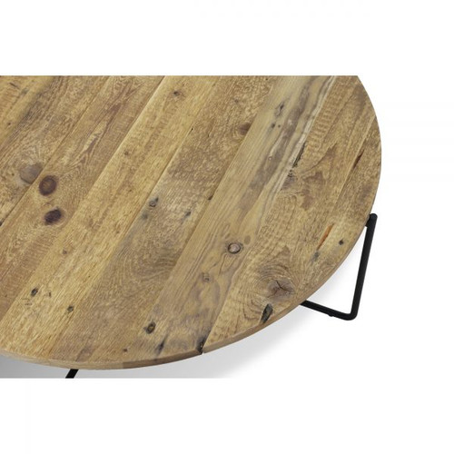 Small Coffee Table Diam 60 | Designed by RE-WOOD Lab | RE-WOOD