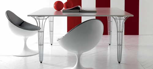 Artu Square Dining Table | Designed by Fabrizio Batoni | Esedra Design