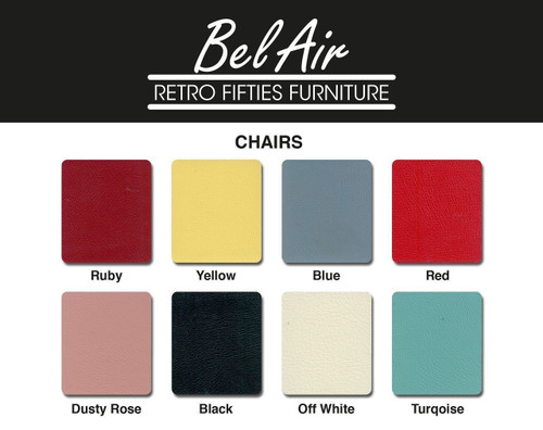 BS-29 Stool | Bel Air Retro Fifties Furniture