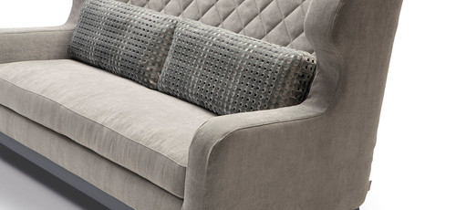 Morgan Sofa with Bed Option | Designed by Eric Berthes | Milano Bedding