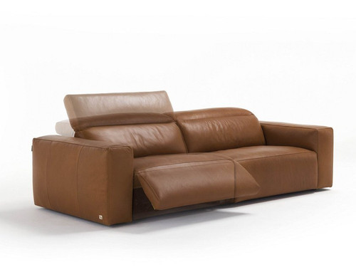 Beverly Leather Sofa with Headrest | Designed by Ego Lab | Egoitaliano