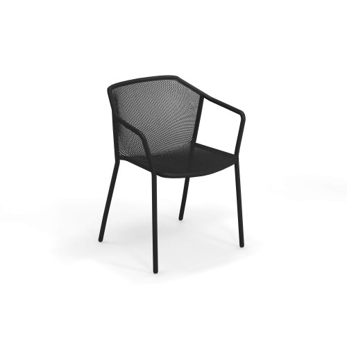 Darwin Stackable Dining Armchair | Indoor and Outdoor | Designed by Lucidi Pevere | Set of 2 | Emu