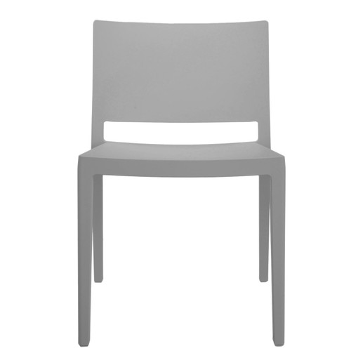 Lizz Mat Stackable Chair | Indoor and Outdoor | Designed by Piero Lissoni and Carlo Tamborini | Set of 2 | Kartell