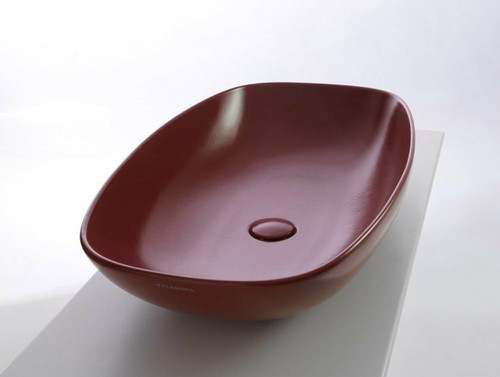 Nuda Slim Countertop Washbasin | Designed by Ludovica+Roberto Palomba | Flaminia