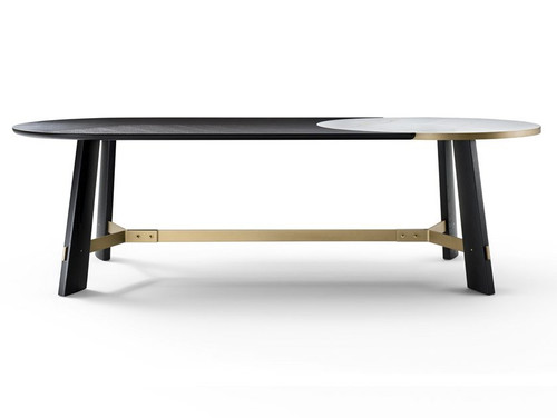 Opera Dining Table | Designed by Enrico Pasa | Black Tie