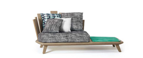 Rafael Lounge Armchair with Coffee Table | Outdoor | Designed by Paola Navone | Ethimo