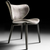 Kelly Dining Chair | Designed  by  Pier Luigi Frighetto | Black Tie
