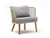 Emma Lounge Chair | Outdoor | Designed by Monica Armani | Varaschin