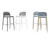 Clever Stackable Barstool | Outdoor | Designed by R&S Varaschin | Set of 2 | Varaschin