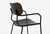 Kiyumi Wood AR Stackable Dining Chair with Armrests | Designed by Tomoya Tabuchi | Set of 2 | Arrmet