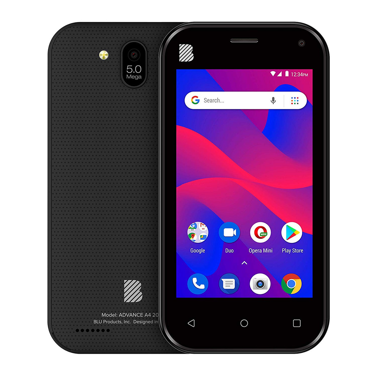 BLU A410U Advance A4 2019 Smartphone Black
