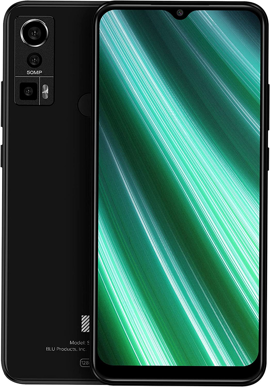 BLU S91 Pro 128GB Smartphone Black Green Android GSM Unlocked