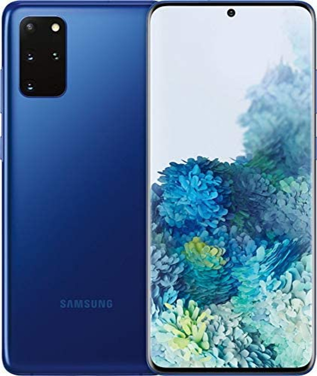 Samsung Galaxy S20+ Plus 5G, G986U, Excellent, Refurbished, 5G, Gray, Blue, Aura Blue, Cloud Blue, Black, Android, Smartphone, LTE, Unlocked