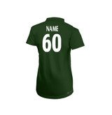 Women's Short Sleeve Coloured Cricket Shirt-CANCC