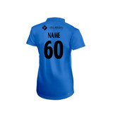 Women's Short Sleeve Coloured Cricket Shirt-FRCC