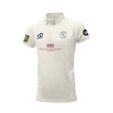 Junior Short Sleeve Cricket Shirt-CROWC