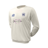 Long Sleeve Cricket Slipover -CLAYG