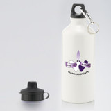Aluminium Water Bottle with 2 Cap Styles-WANDGAS