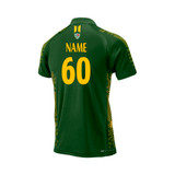 Women's Short Sleeve Coloured Cricket Shirt-Men's Fit-YYSTW