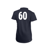 Women's Short Sleeve Coloured Cricket Shirt-CWNORTH