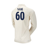 Junior Long Sleeve Cricket Shirt-ALBBRY