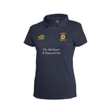 Women's Short Sleeve Coloured Cricket Shirt-ALBBRY