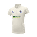 Junior Short Sleeve Cricket Shirt-BASING