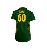 Women's Short Sleeve Coloured Cricket Shirt-SHELT