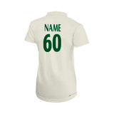 Women's Short Sleeve Cricket Shirt-DOWNEND