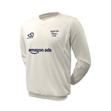 Junior Long Sleeve Cricket Slipover -AMAD