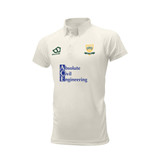 Junior Short Sleeve Cricket Shirt-SHOTLB