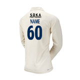 Long Sleeve Cricket Shirt-NCASTLE