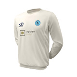 Long Sleeve Cricket Slipover -NCASTLE