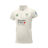 Mens Short Sleeve Cricket Shirt-GRDBCC