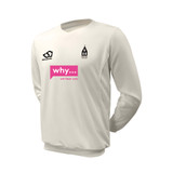 Junior Long Sleeve Cricket Slipover -WFCC