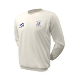 Junior Long Sleeve Cricket Slipover -BUXWORTH