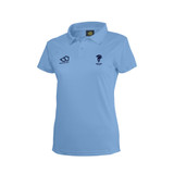 Women's Short Sleeve Coloured Cricket Shirt-BATHSP